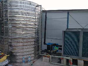 南坪茶园10吨热水机组